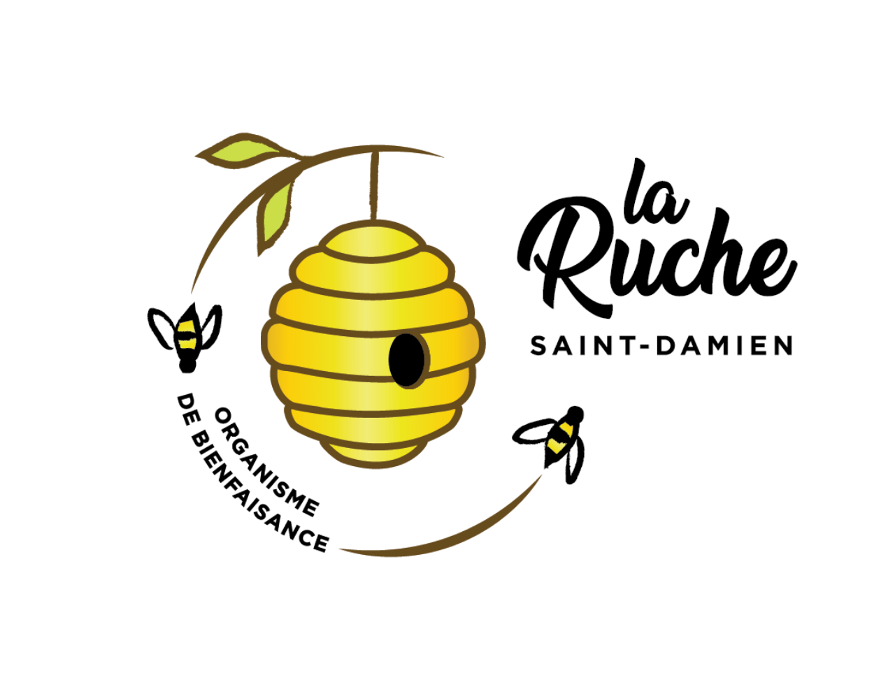 logo la ruche saint-damien